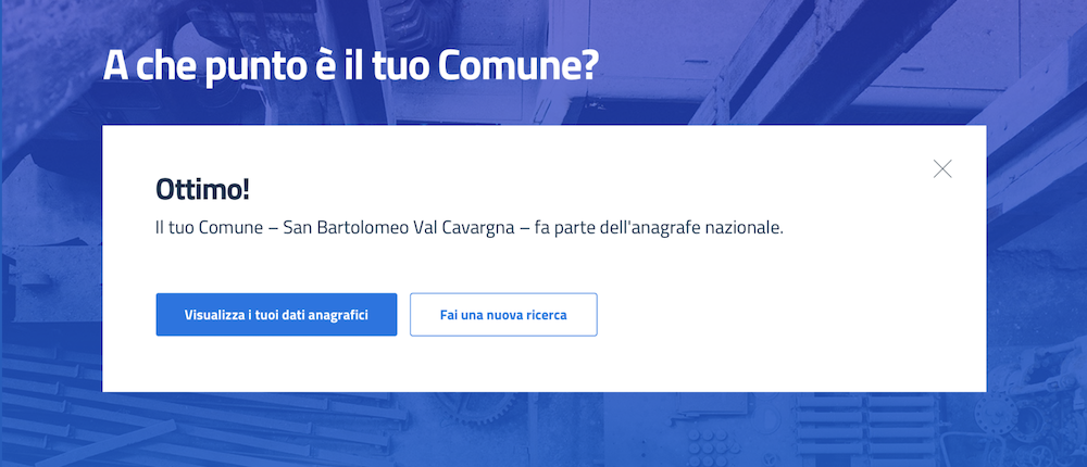 Un esempio di UI con più bottoni.